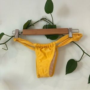 yellow medium to large bikini bottoms!